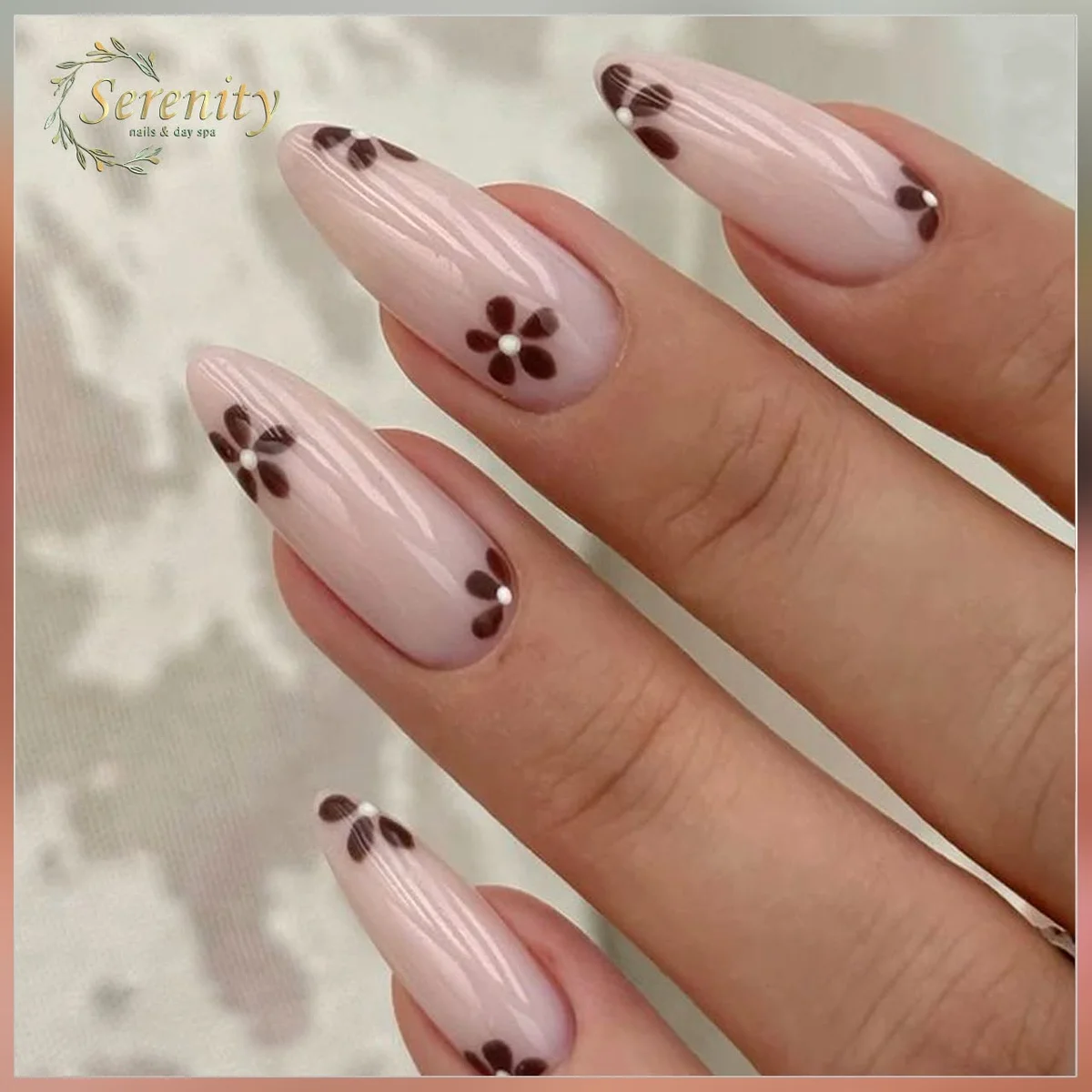 Carefully finished nails with creative details